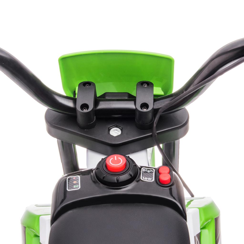 12V Kids Motorcycle Dirt Bike Battery-Powered Ride On Motorcycle for Kids