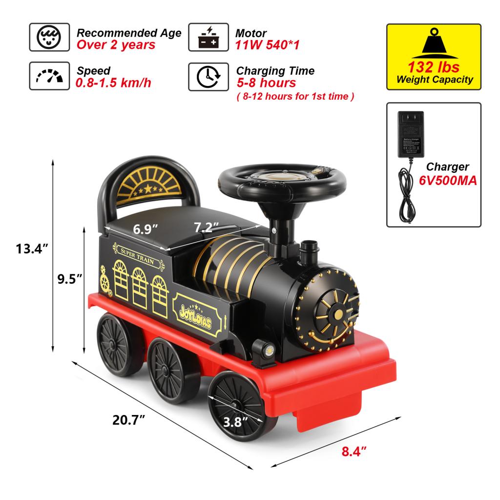 Ride on deals electric train